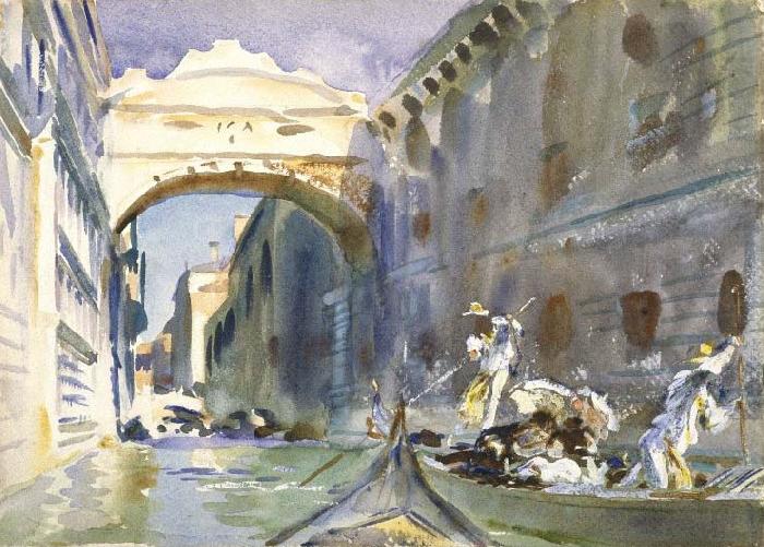 John Singer Sargent The Bridge of Sighs china oil painting image